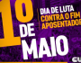 No 1º de maio, centrais vão convocar greve geral contra reforma da Previdência